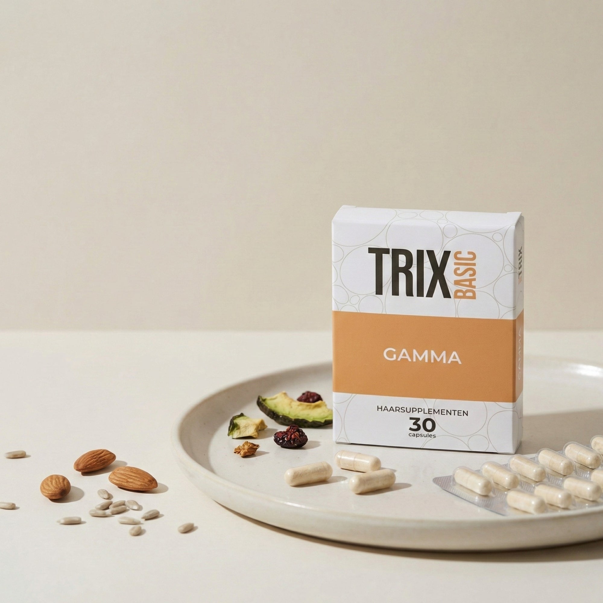 TRIX Basic Gamma con ingredientes de la fórmula compuesta